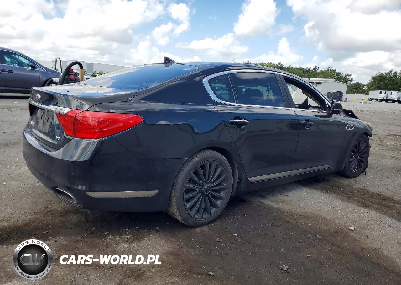 2015 Kia K900 Luxury VIN:KNALW4D43F6019662 - 3