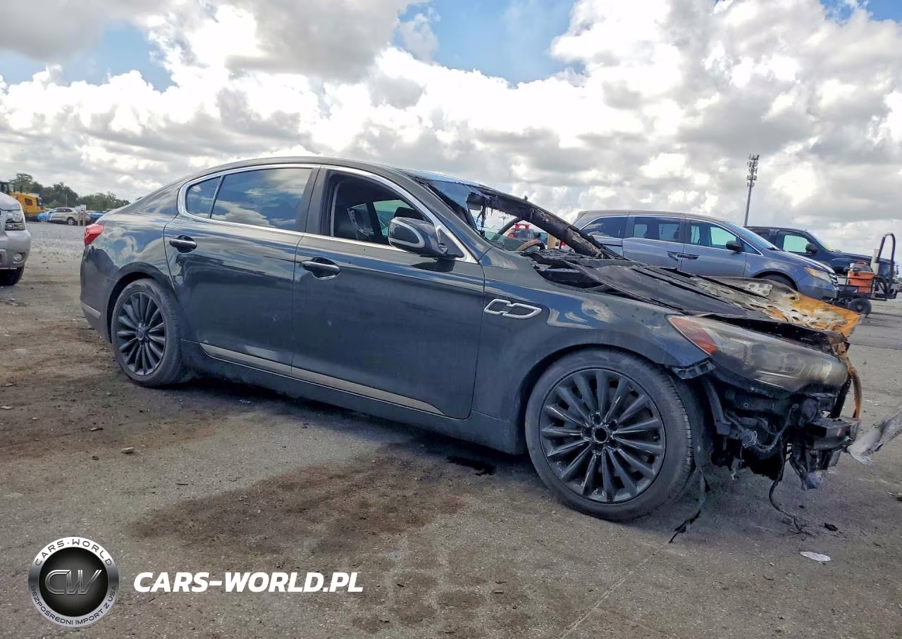 2015 Kia K900 Luxury VIN:KNALW4D43F6019662 - 4