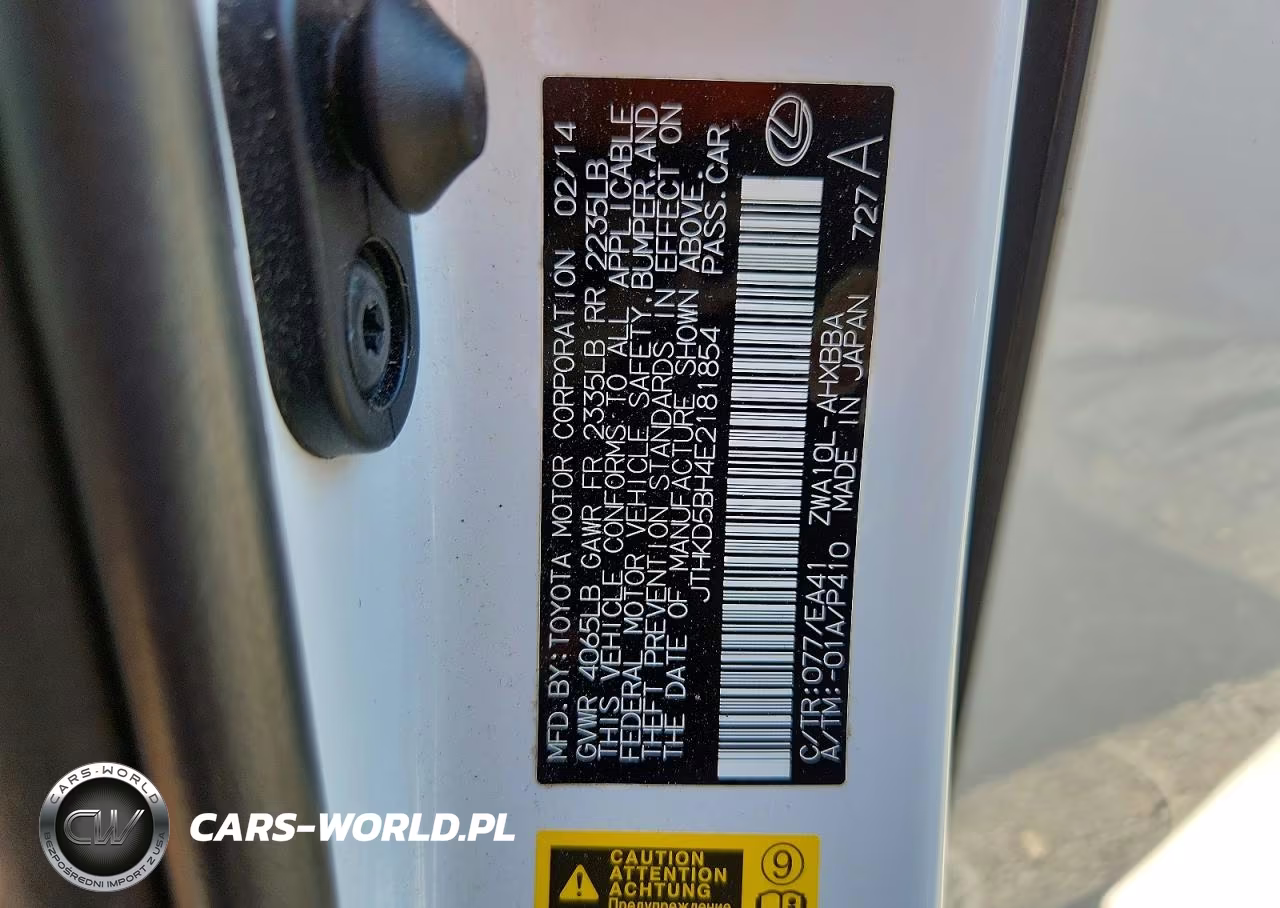 2014 Lexus Ct 200 VIN:JTHKD5BH4E2181854 - 12