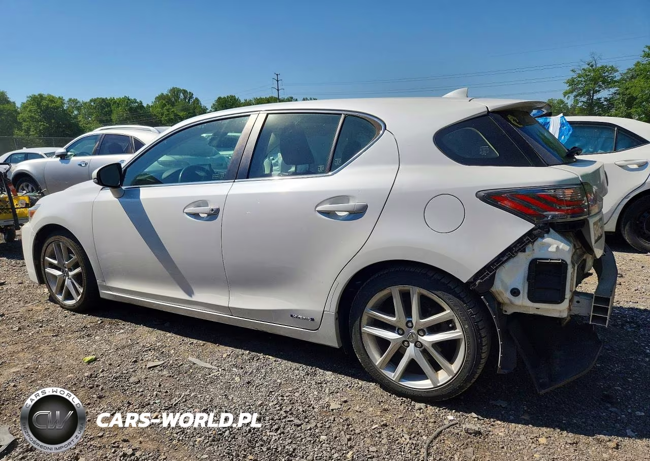 2014 Lexus Ct 200 VIN:JTHKD5BH4E2181854 - 2