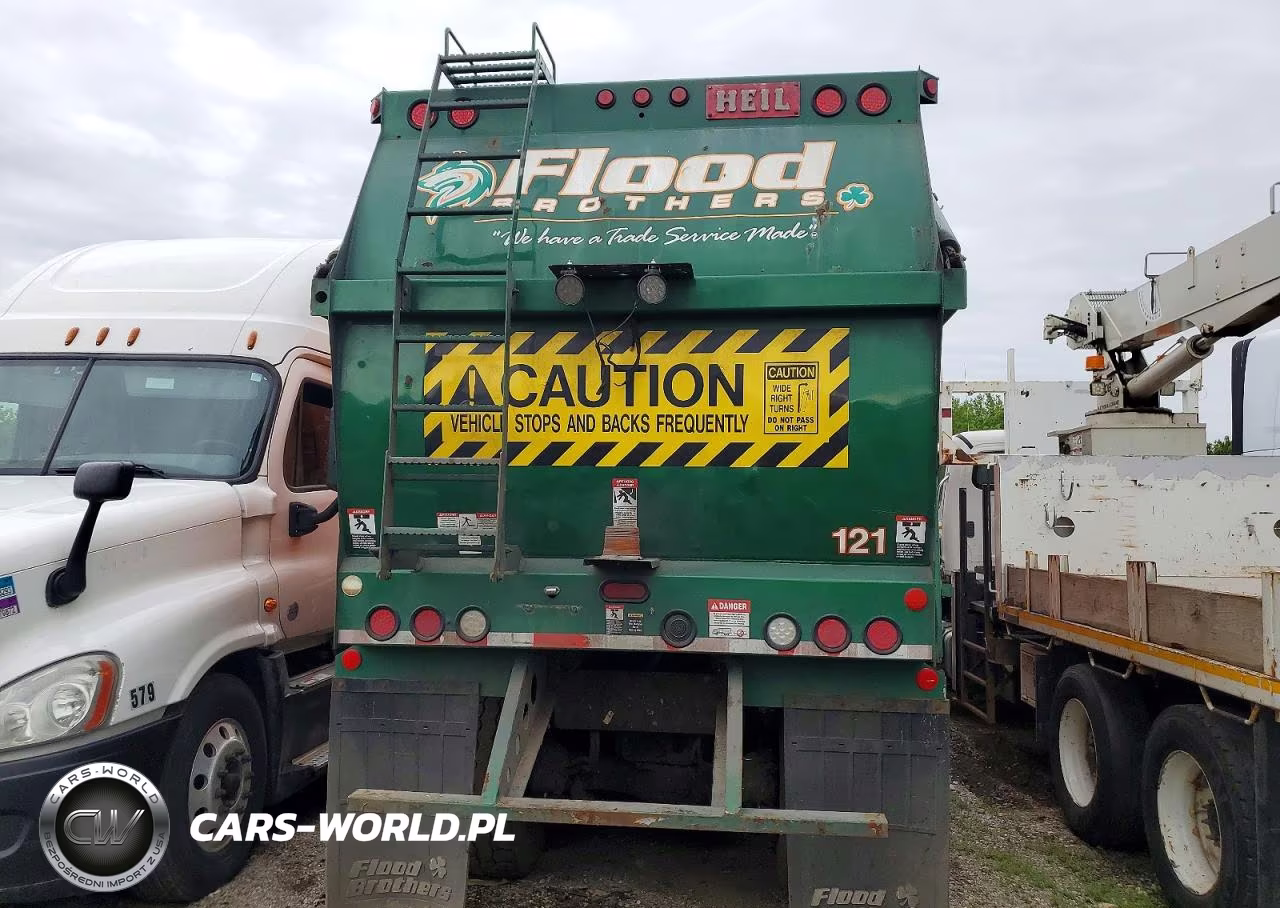 2012 Mack Mru613 Refuse Truck VIN:1M2AV02C8CM009082 - 6