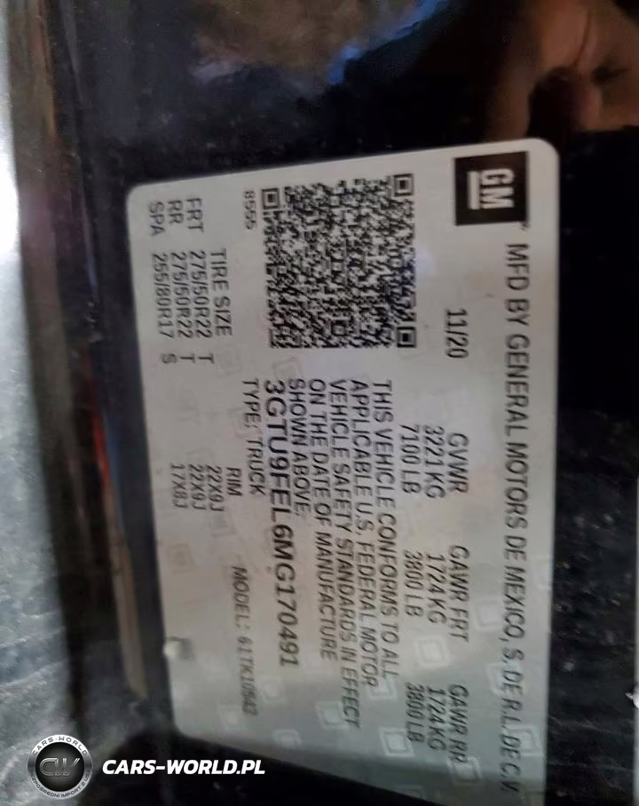 2021 GMC Sierra K1500 Denali VIN:3GTU9FEL6MG170491 - 12