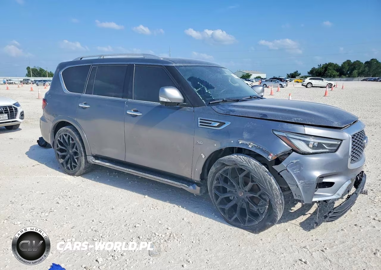 2019 Infiniti Qx80 Luxe VIN:JN8AZ2NE1K9233026 - 4