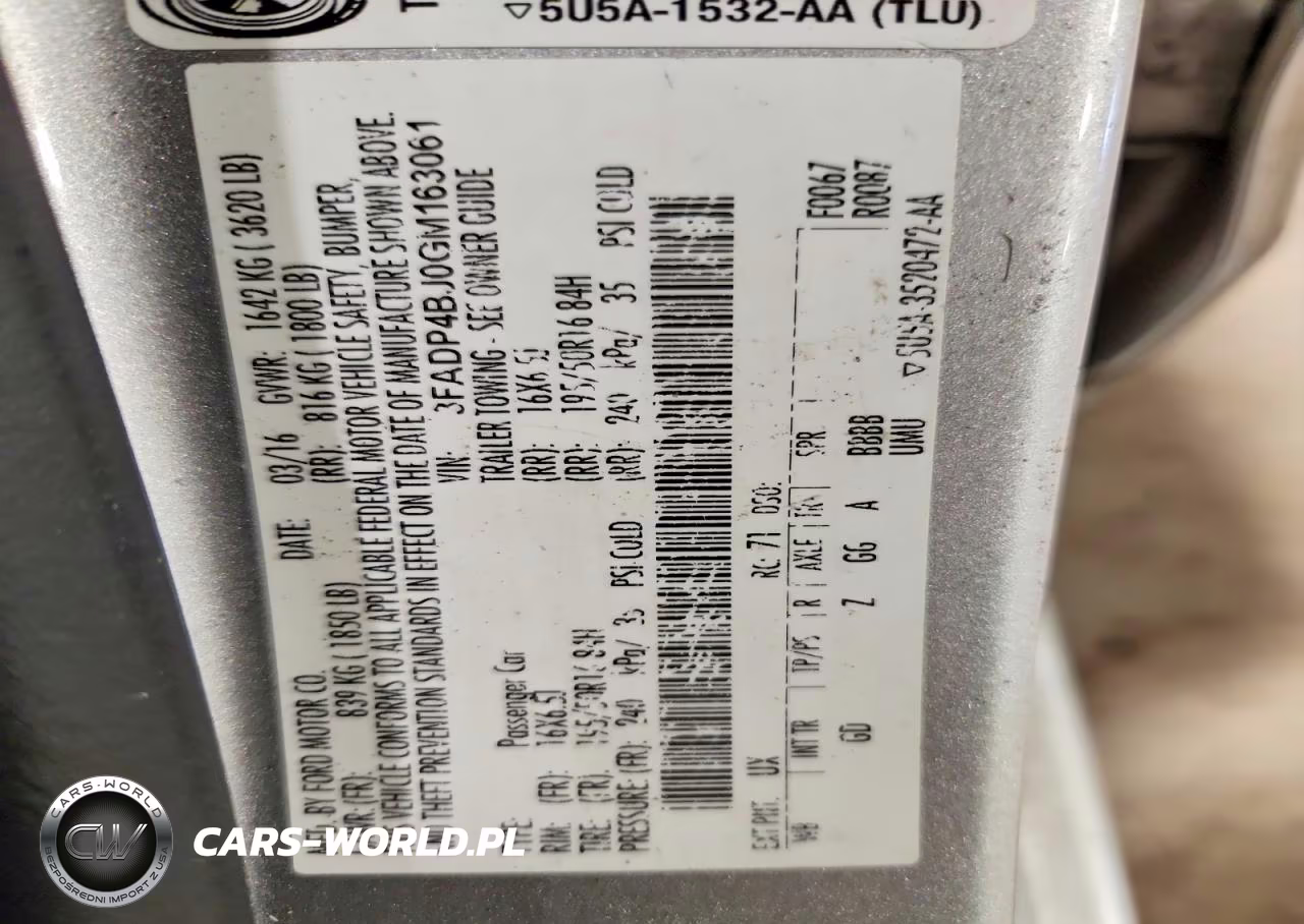 2016 Ford Fiesta Se VIN:3FADP4BJ0GM163061 - 12