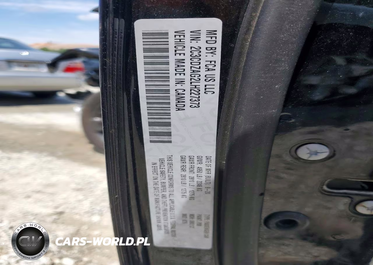 2020 Dodge Challenger Sxt VIN:2C3CDZAG2LH227373 - 12