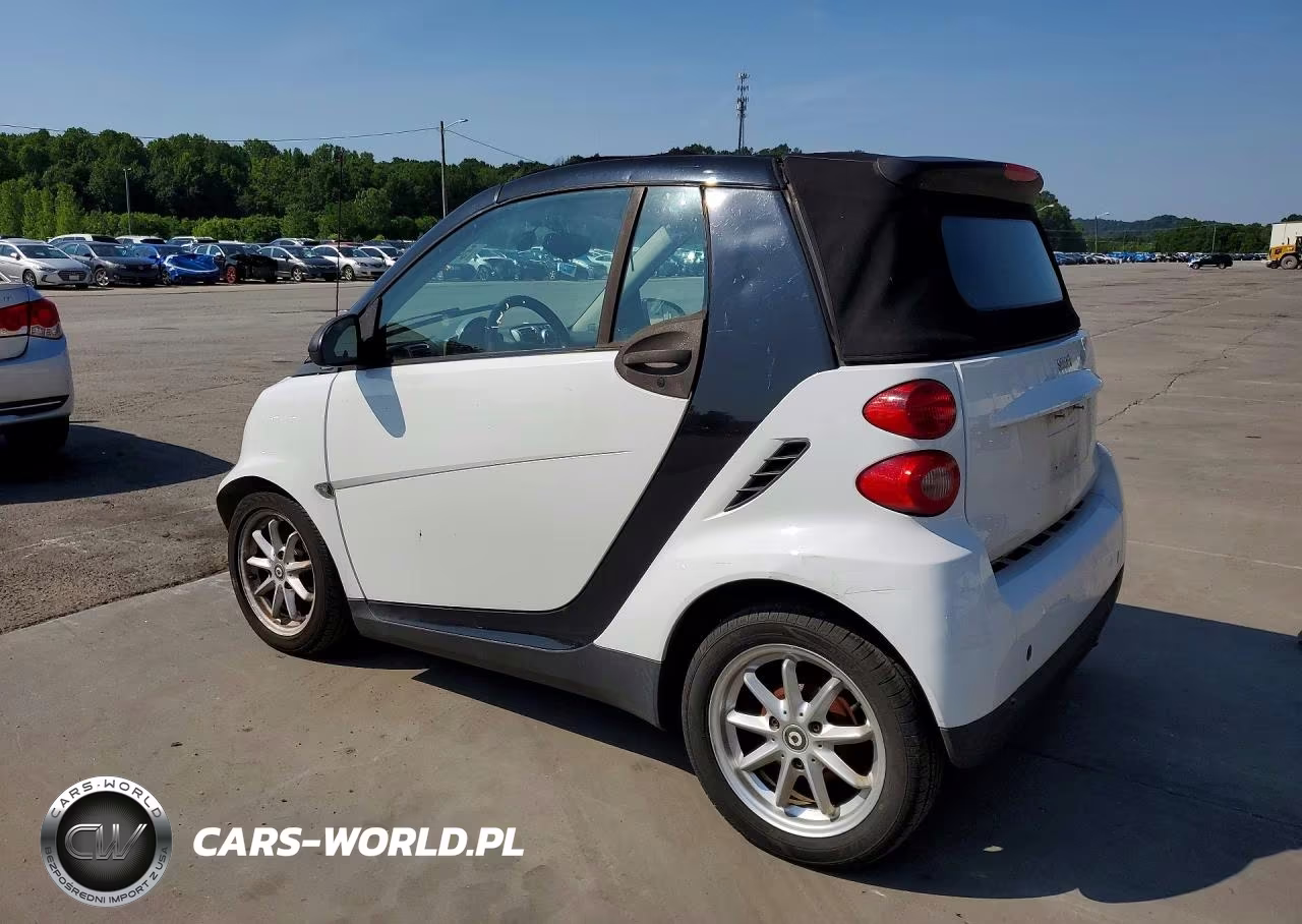 2008 Smart Fortwo Passion VIN:WMEEK31X48K208333 - 2