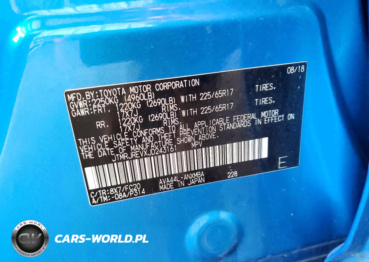 2018 Toyota Rav4 Hybrid Xle VIN:JTMRJREVXJD243161 - 14