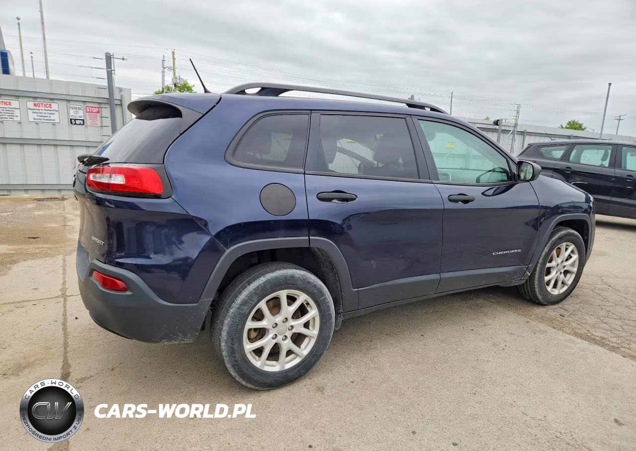 2016 Jeep Cherokee Sport VIN:1C4PJMAB5GW204139 - 3