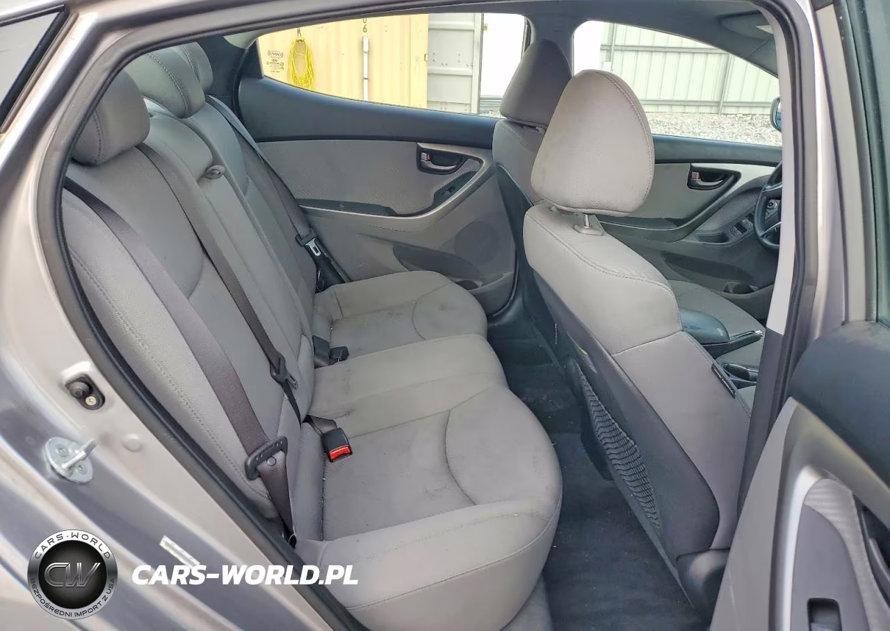 2011 Hyundai Elantra Gls VIN:KMHDH4AE6BU106018 - 10