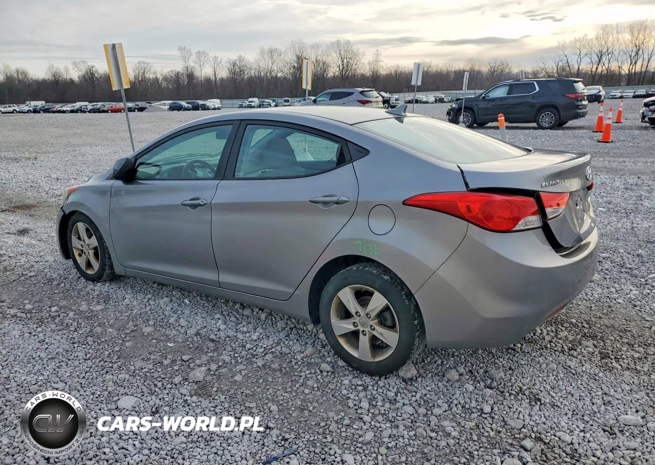 2011 Hyundai Elantra Gls VIN:KMHDH4AE6BU106018 - 2