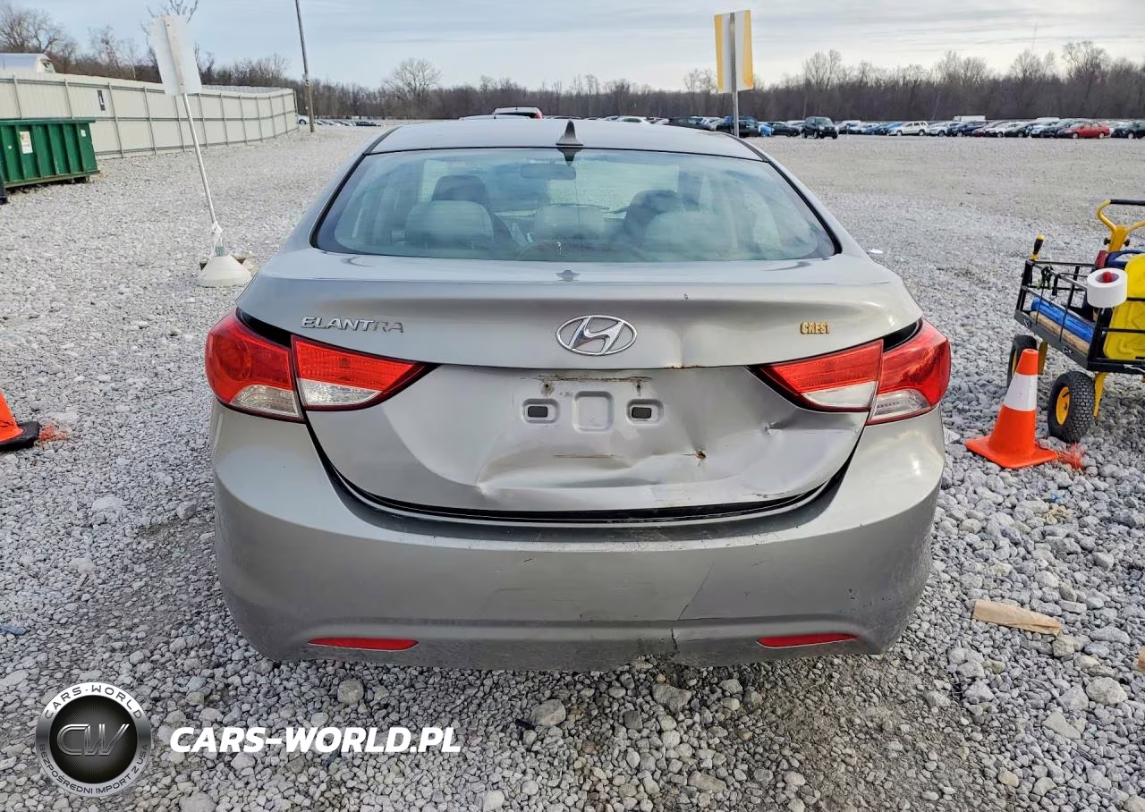 2011 Hyundai Elantra Gls VIN:KMHDH4AE6BU106018 - 6