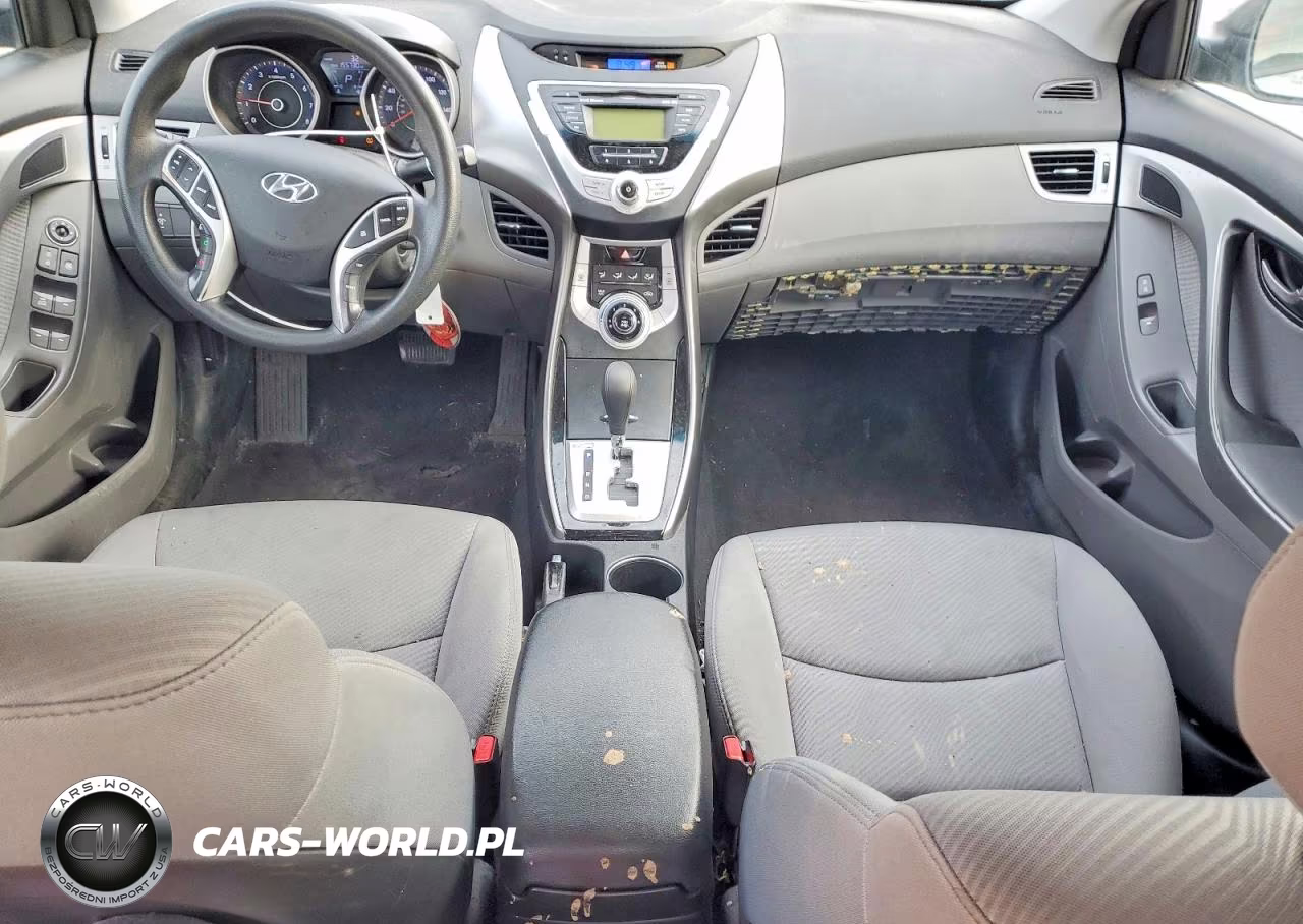 2011 Hyundai Elantra Gls VIN:KMHDH4AE6BU106018 - 8