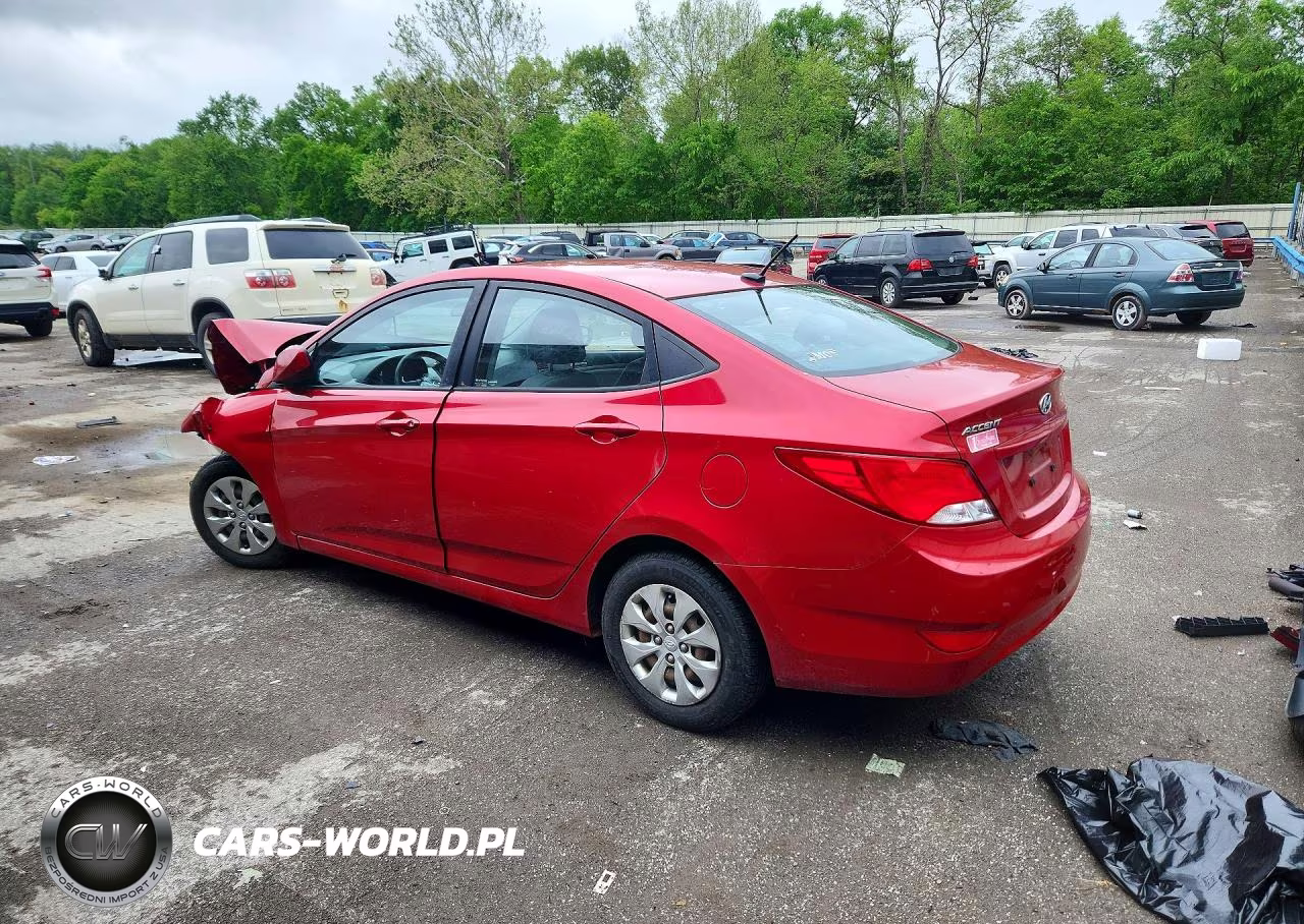 2016 Hyundai Accent Se VIN:KMHCT4AE1GU002506 - 2