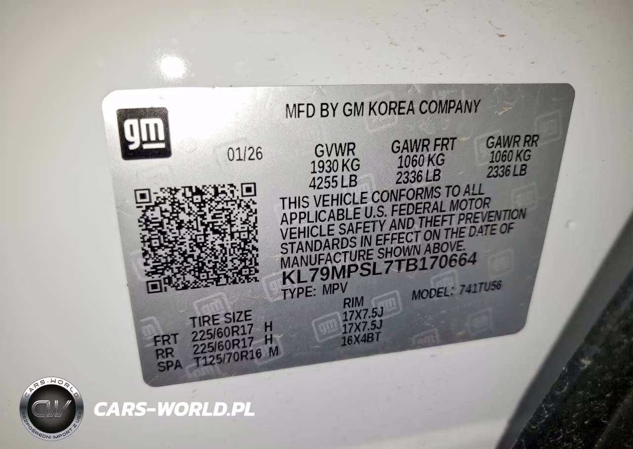 2026 Chevrolet Trailblazer Lt VIN:KL79MPSL7TB170664 - 14