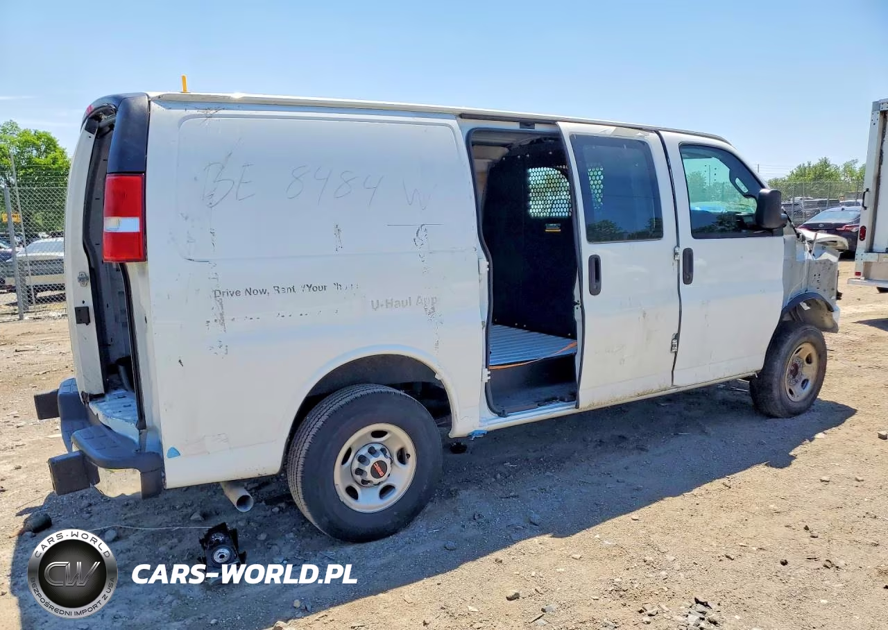 2023 GMC Savana G2500 VIN:1GTW7AFP1P1238220 - 3