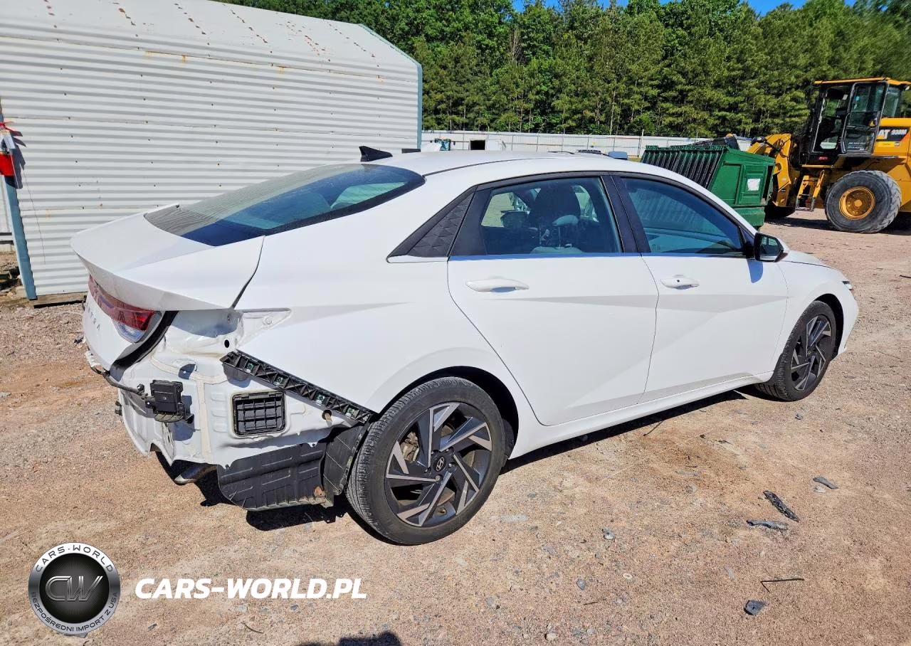 2024 Hyundai Elantra Sel VIN:KMHLS4DG0RU808114 - 3