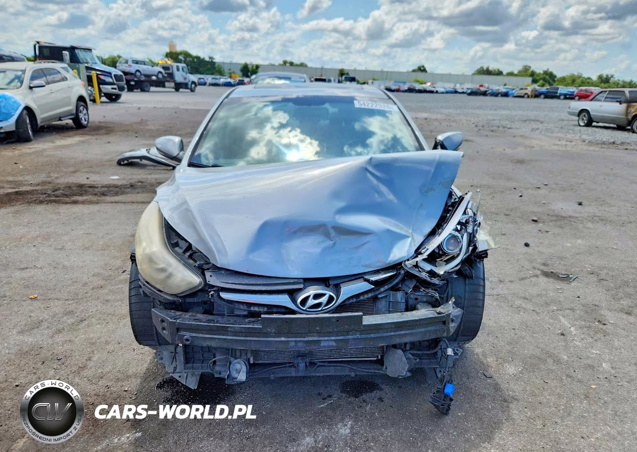 2014 Hyundai Elantra Sport VIN:KMHDH4AH3EU158804 - 5