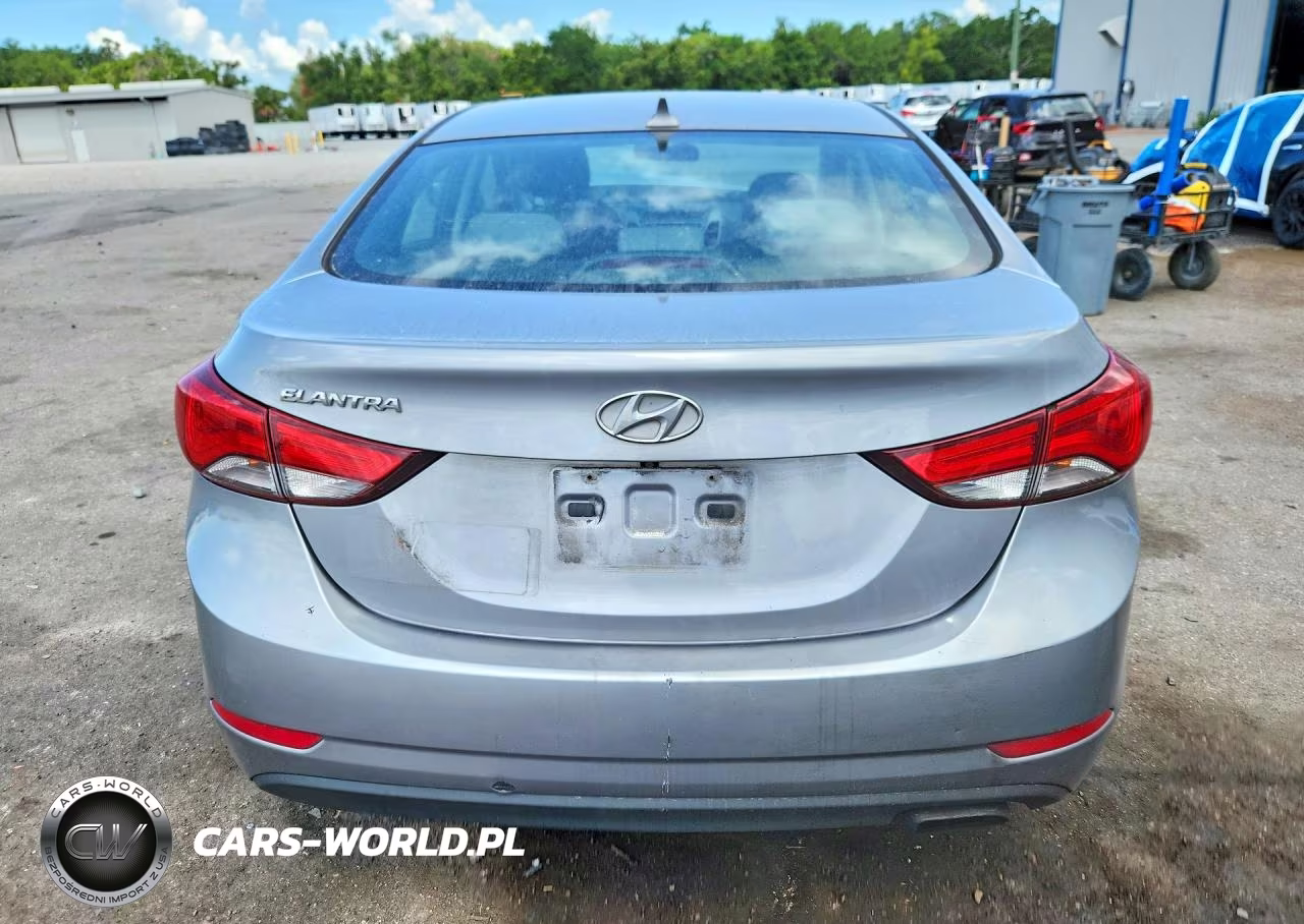 2014 Hyundai Elantra Sport VIN:KMHDH4AH3EU158804 - 6