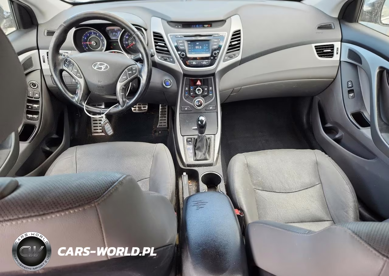 2014 Hyundai Elantra Sport VIN:KMHDH4AH3EU158804 - 8