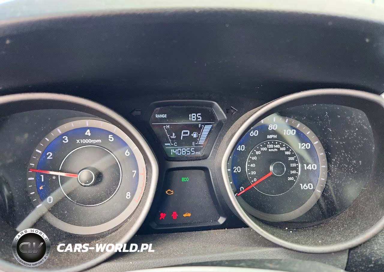 2014 Hyundai Elantra Sport VIN:KMHDH4AH3EU158804 - 9