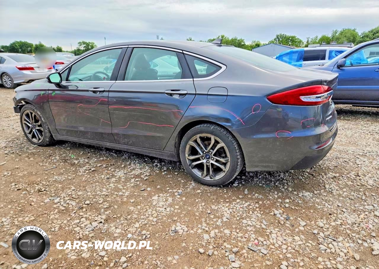2019 Ford Fusion Sel VIN:3FA6P0CD7KR254057 - 2