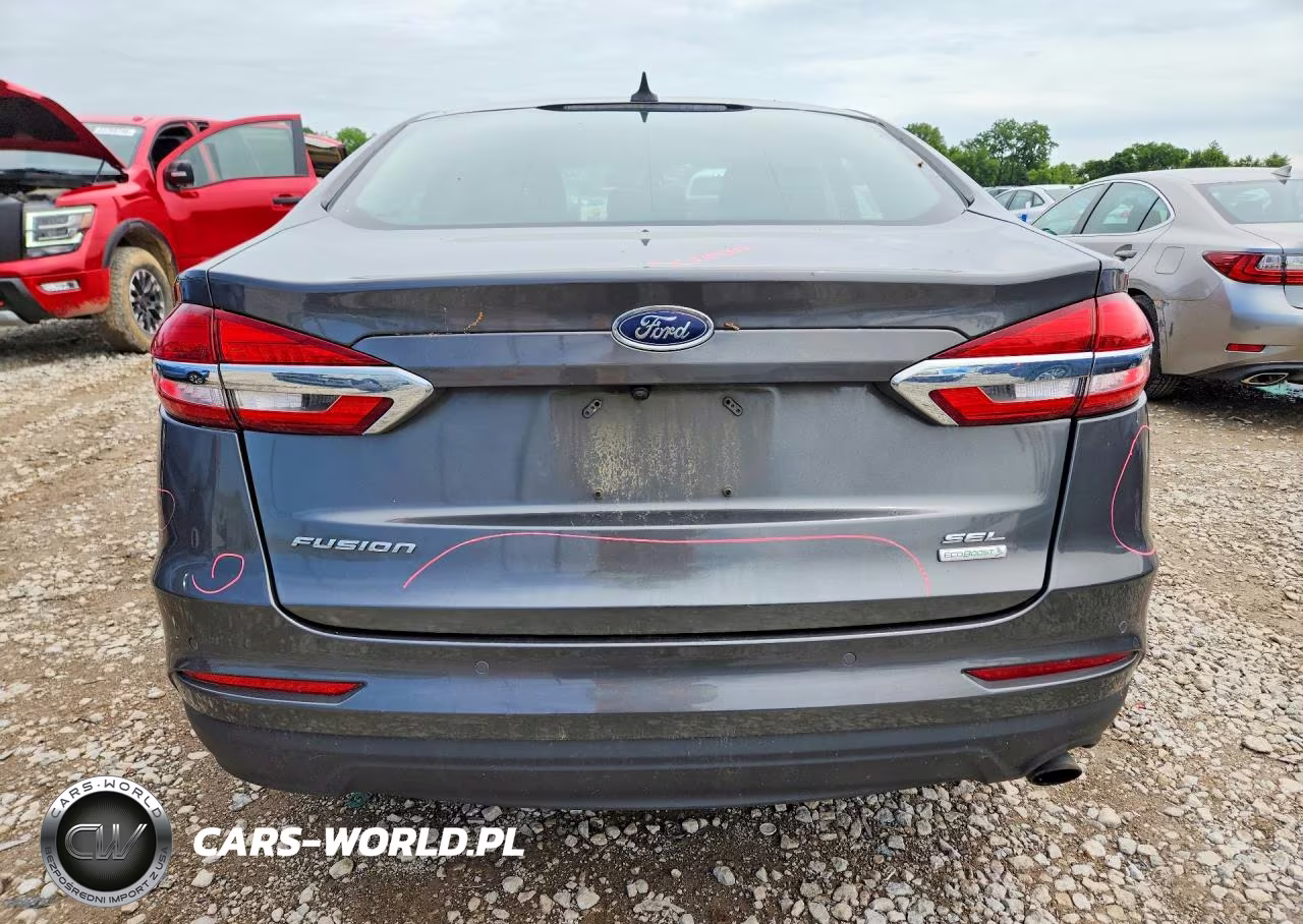 2019 Ford Fusion Sel VIN:3FA6P0CD7KR254057 - 6