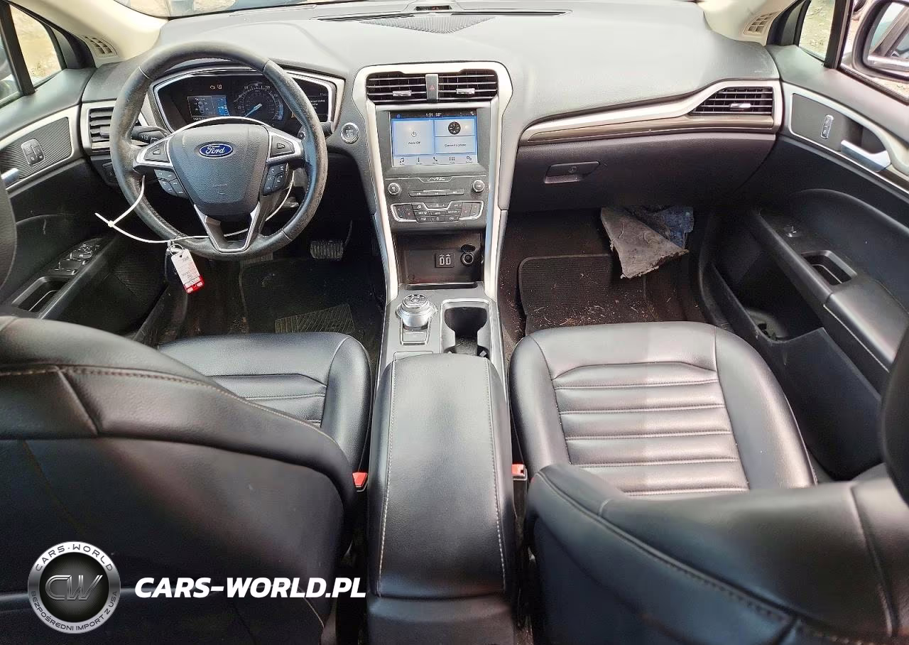 2019 Ford Fusion Sel VIN:3FA6P0CD7KR254057 - 8