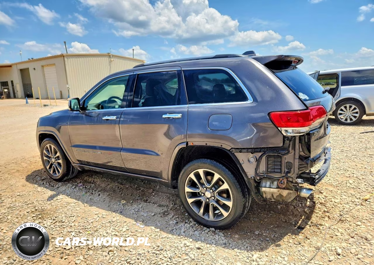 2017 Jeep Grand Cherokee Overland VIN:1C4RJECG0HC804626 - 2