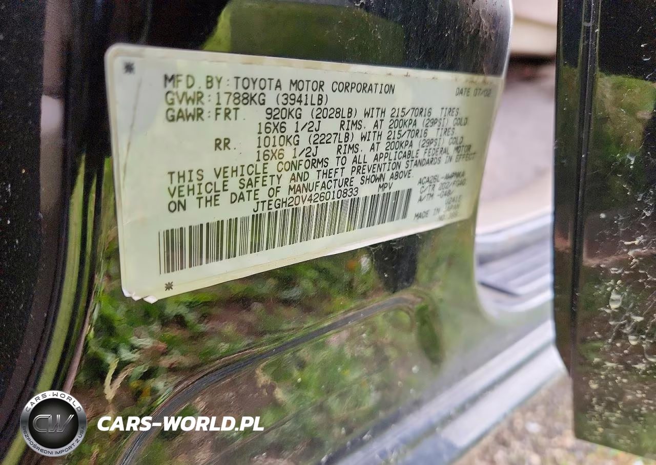 2002 Toyota Rav4 Base VIN:JTEGH20V426010833 - 13