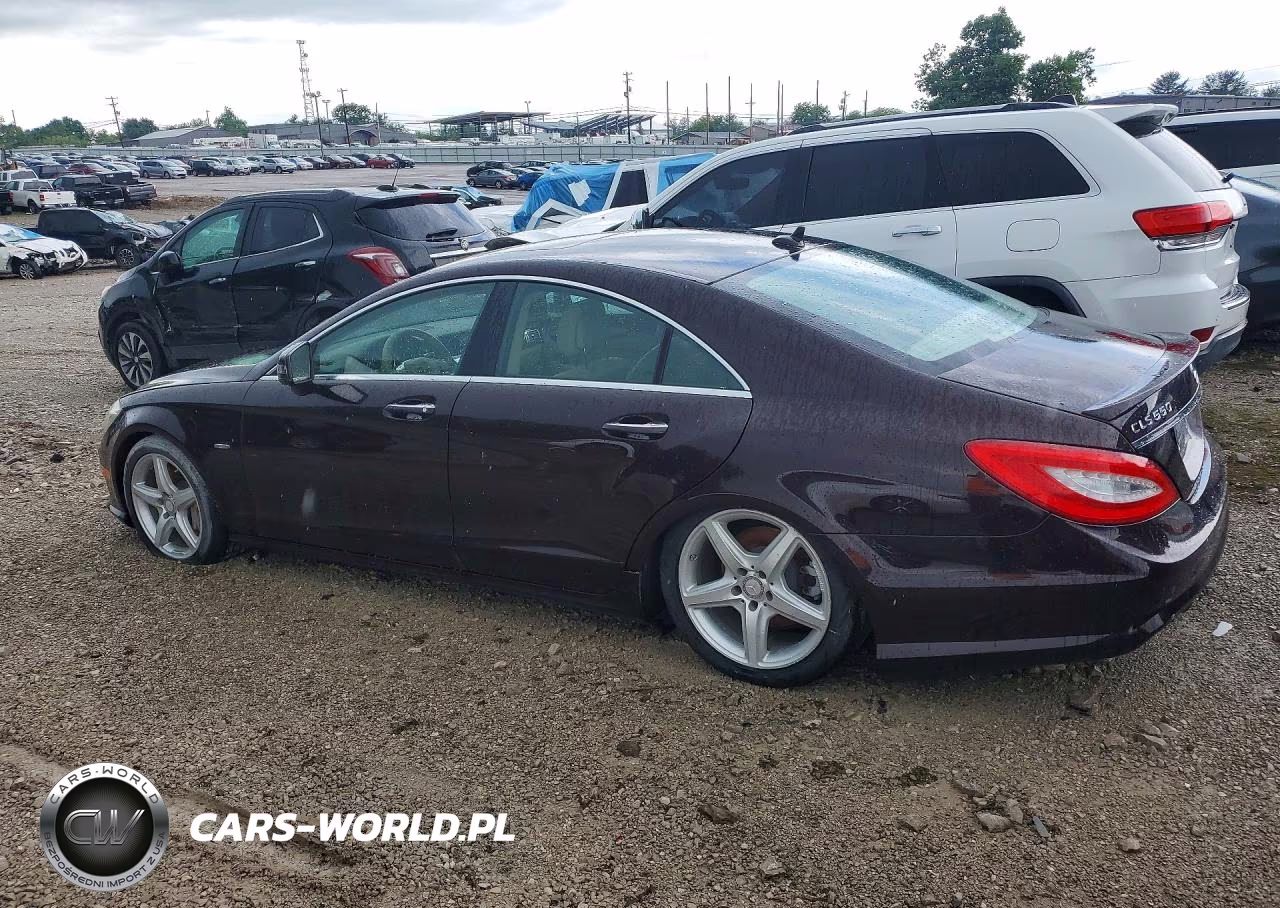 2012 Mercedes-Benz Cls 550 4Matic VIN:WDDLJ9BB4CA050661 - 2