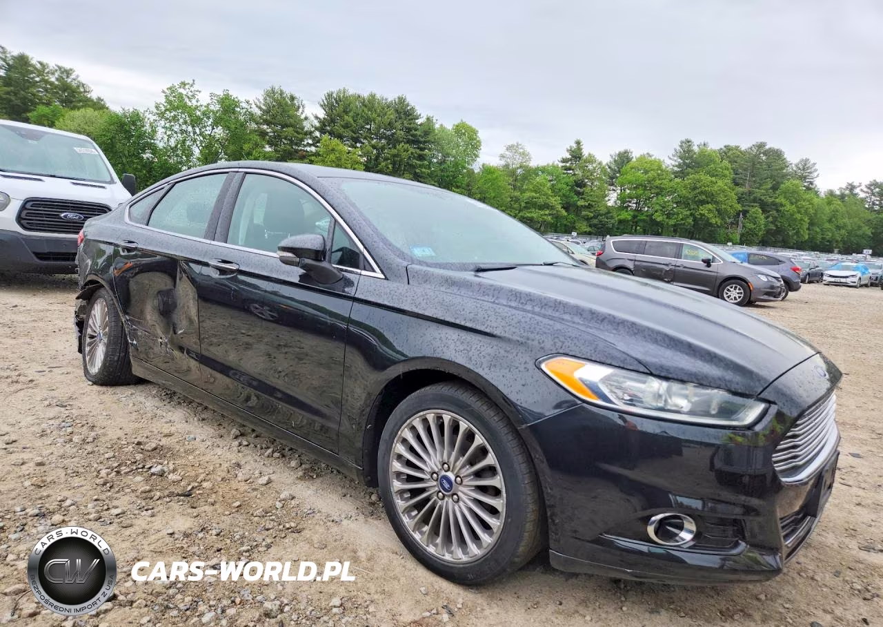 2014 Ford Fusion Titanium VIN:3FA6P0D94ER181339 - 4