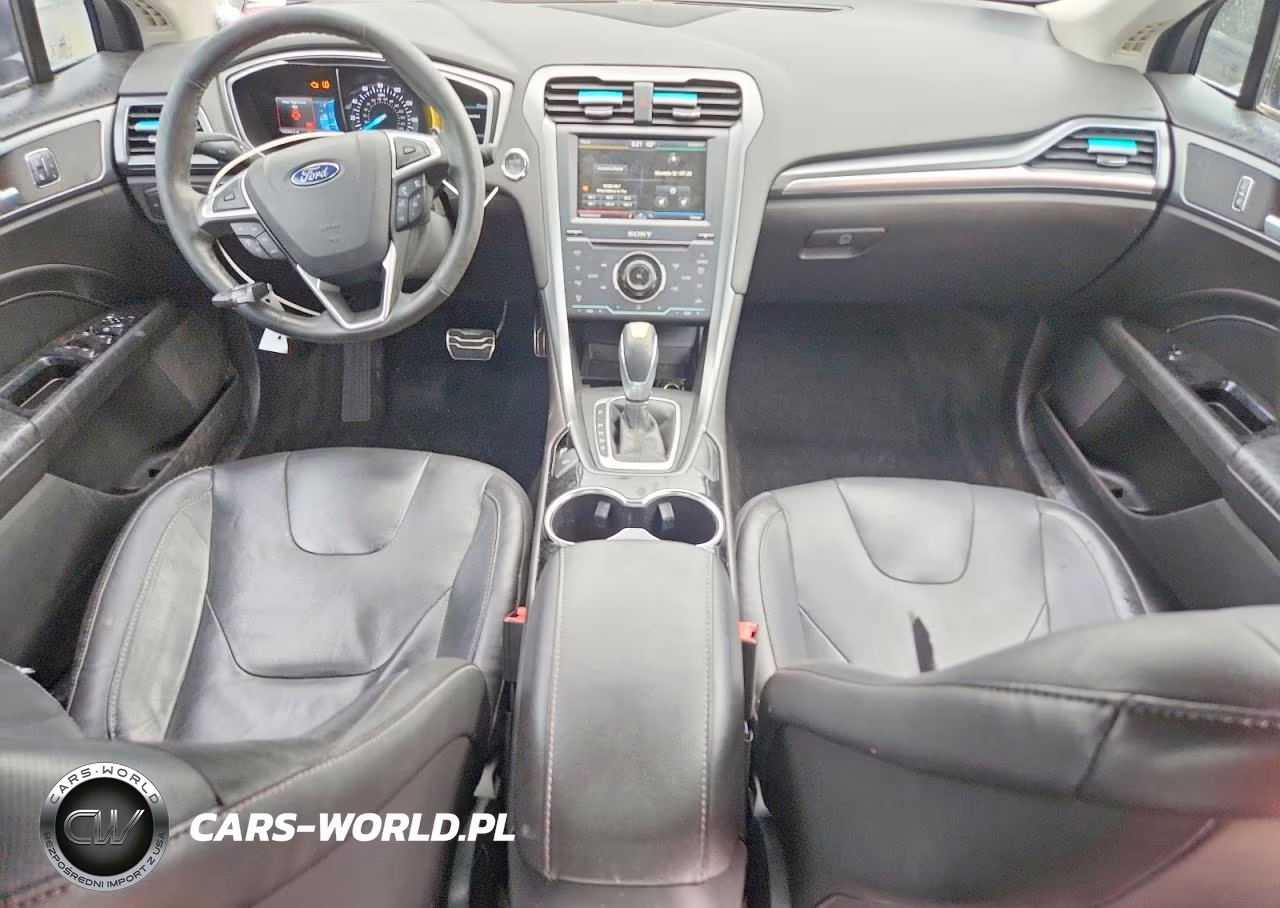 2014 Ford Fusion Titanium VIN:3FA6P0D94ER181339 - 8
