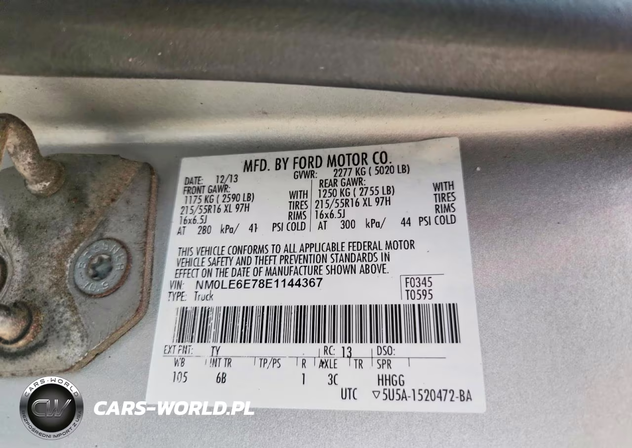 2014 Ford Transit Connect Xl VIN:NM0LE6E78E1144367 - 13