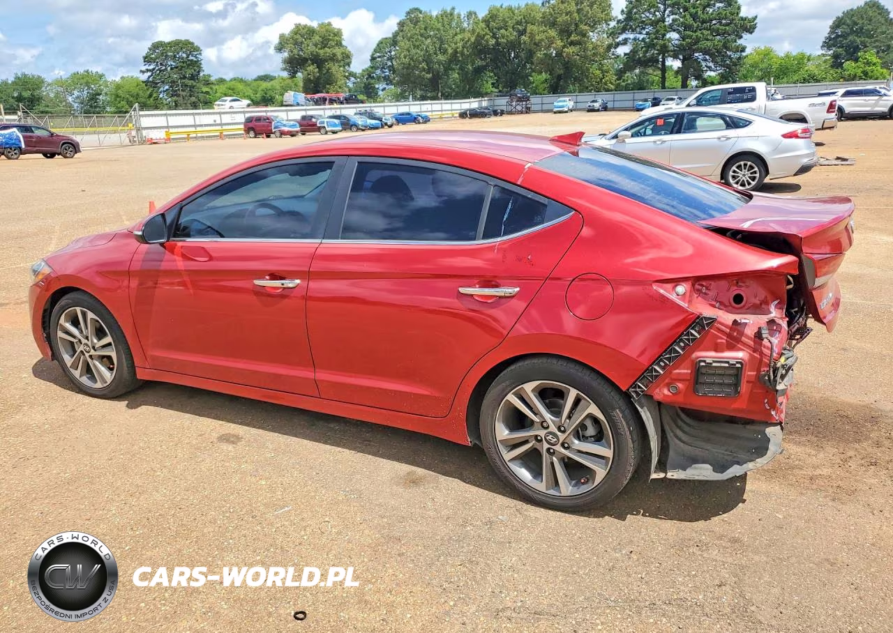 2017 Hyundai Elantra Limited VIN:5NPD84LF7HH005292 - 2