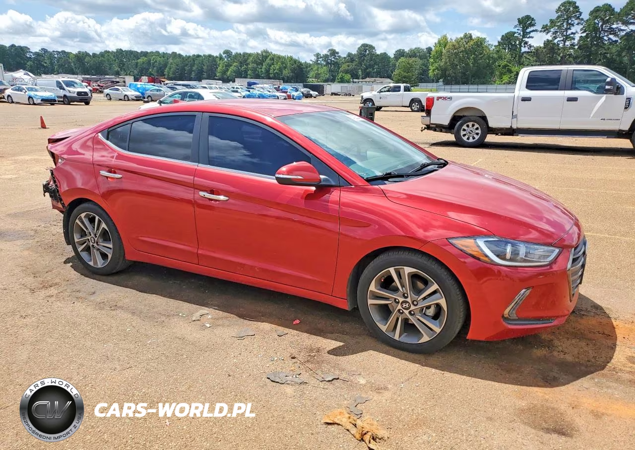 2017 Hyundai Elantra Limited VIN:5NPD84LF7HH005292 - 4