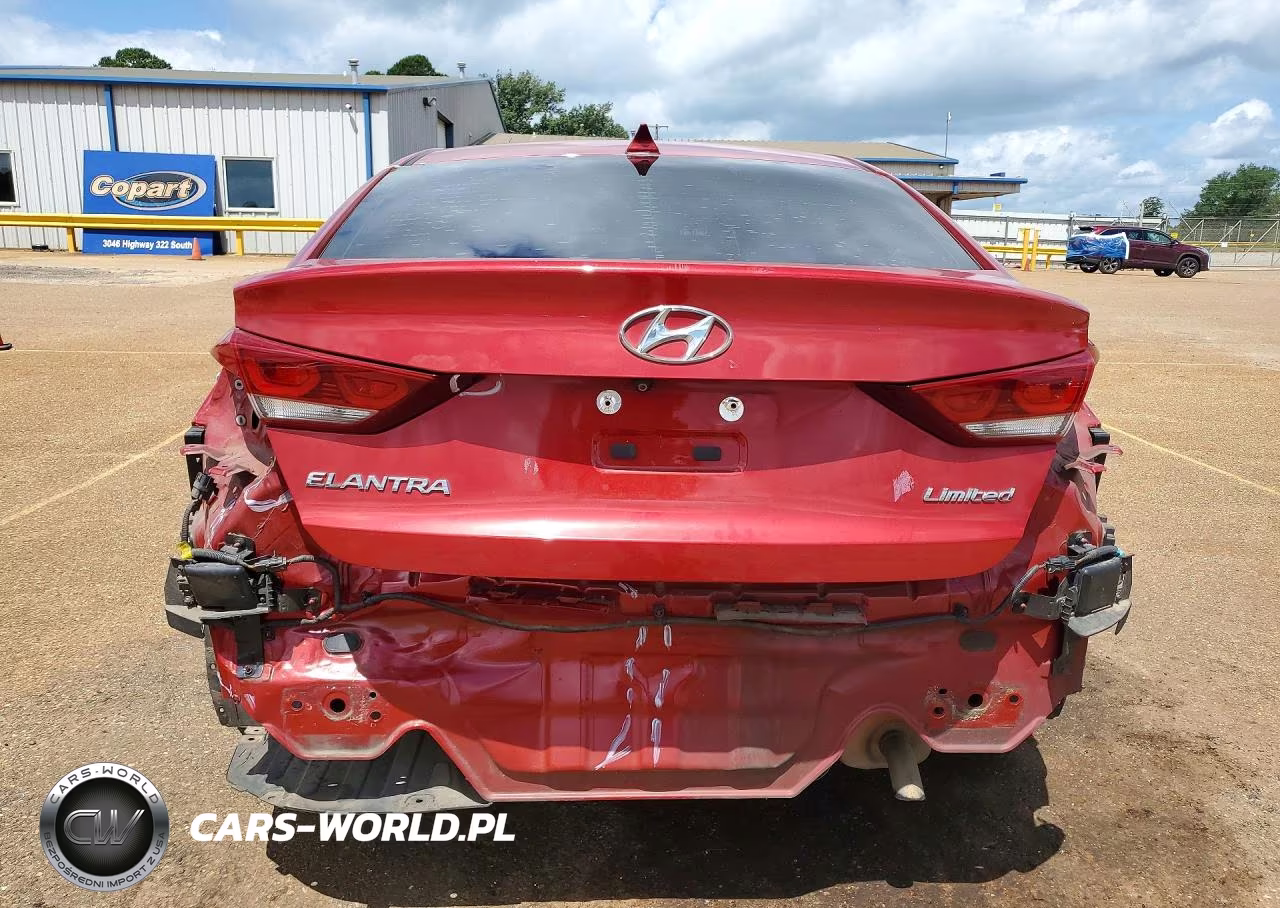 2017 Hyundai Elantra Limited VIN:5NPD84LF7HH005292 - 6