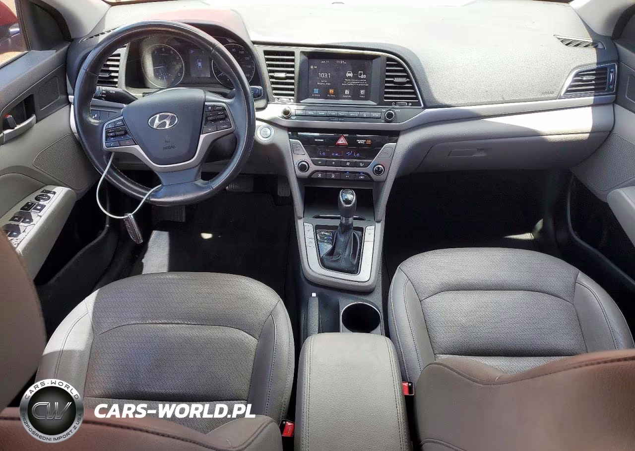 2017 Hyundai Elantra Limited VIN:5NPD84LF7HH005292 - 8
