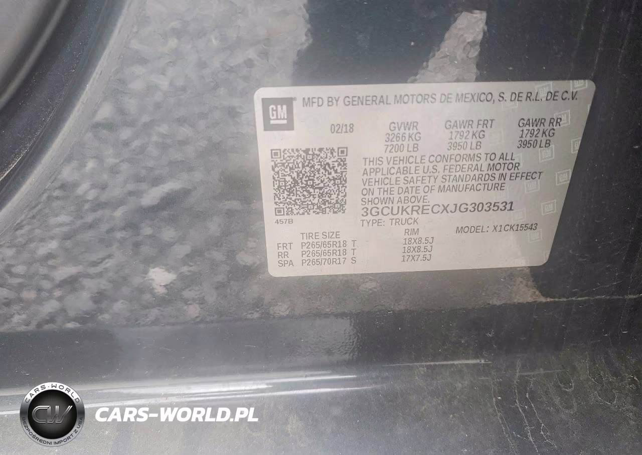 2018 Chevrolet Silverado K1500 Lt VIN:3GCUKRECXJG303531 - 12