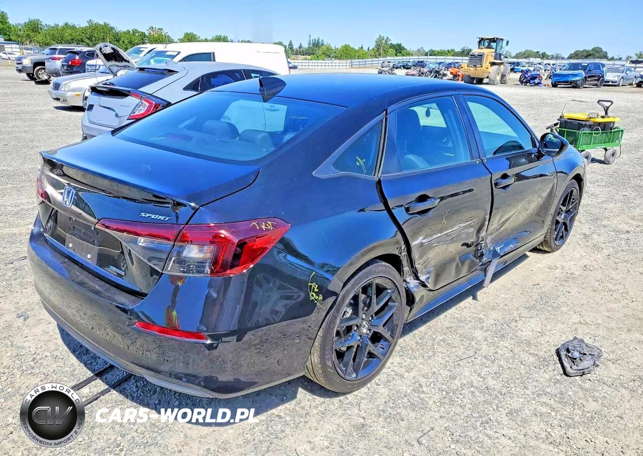2025 Honda Civic Sport-Sport Touring VIN:2HGFE4F8XSH346850 - 3