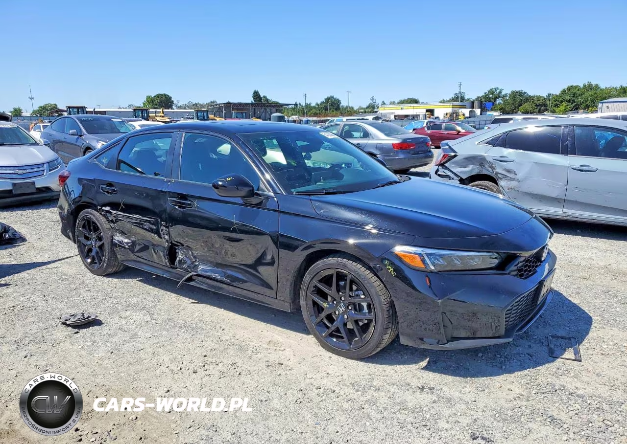 2025 Honda Civic Sport-Sport Touring VIN:2HGFE4F8XSH346850 - 4