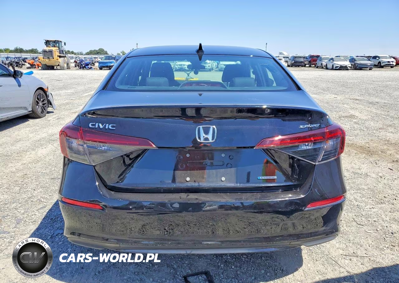 2025 Honda Civic Sport-Sport Touring VIN:2HGFE4F8XSH346850 - 6