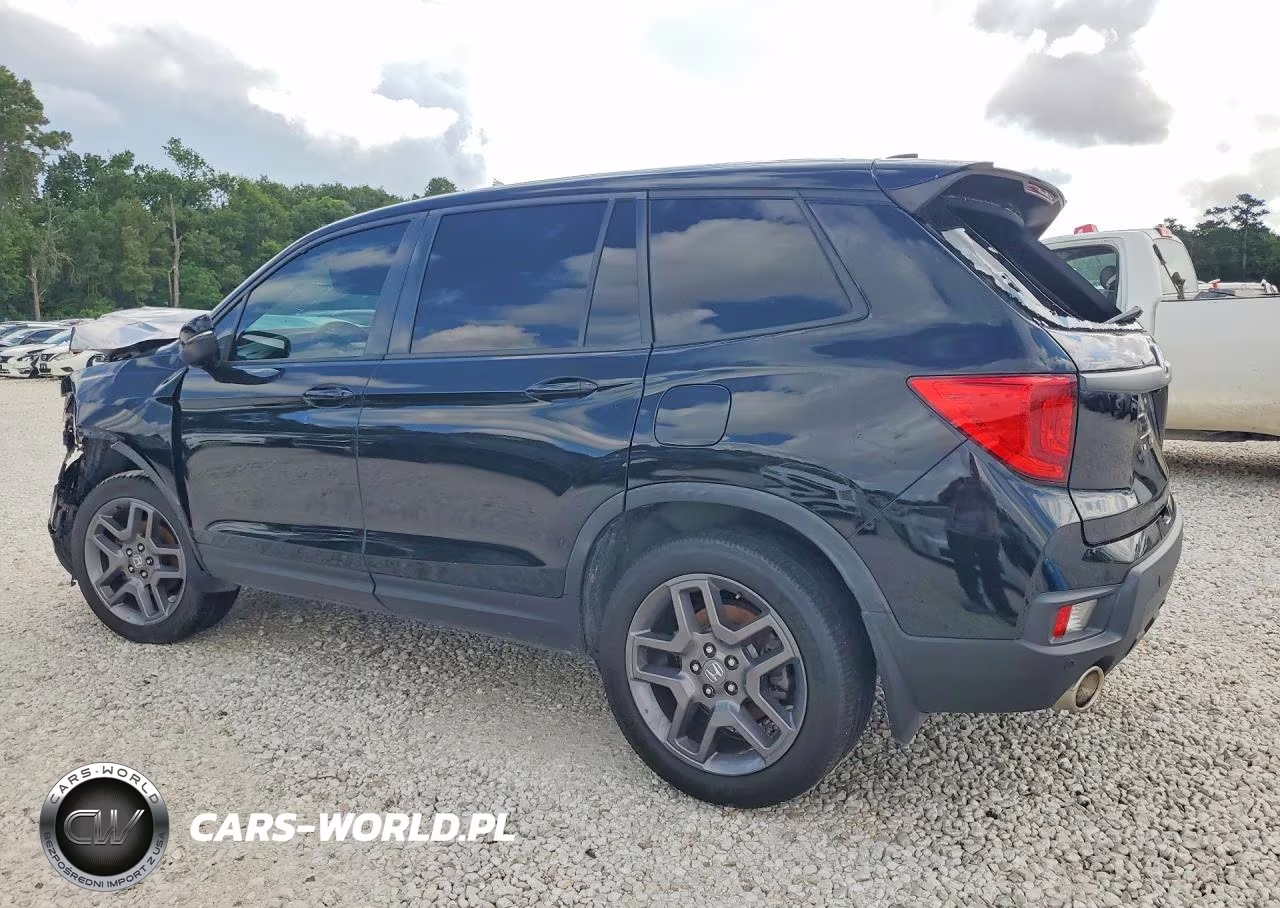 2022 Honda Passport Exl VIN:5FNYF8H55NB025596 - 2