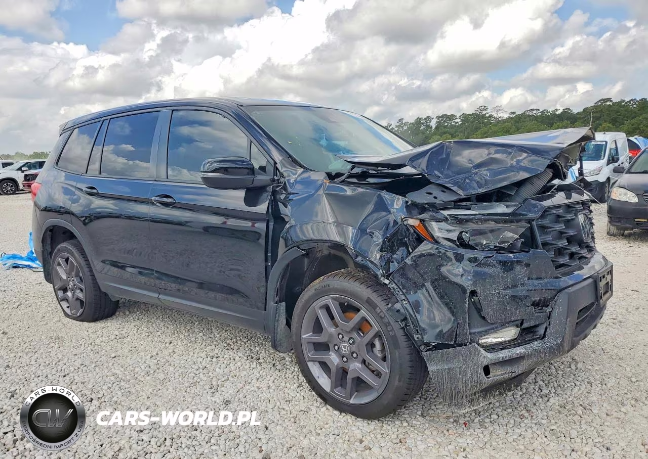 2022 Honda Passport Exl VIN:5FNYF8H55NB025596 - 4
