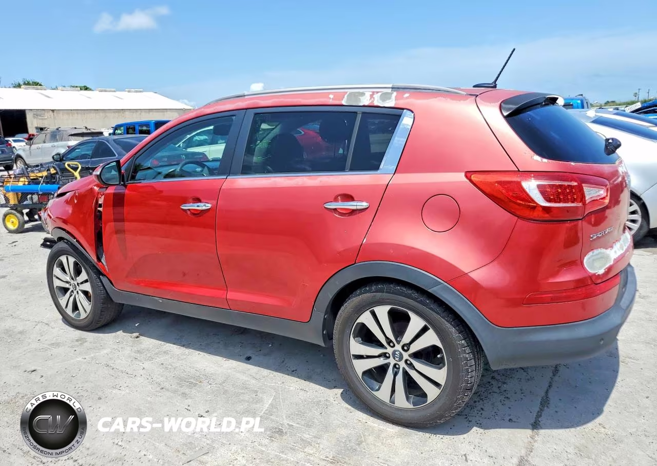 2012 Kia Sportage Ex VIN:KNDPC3A21C7261107 - 2
