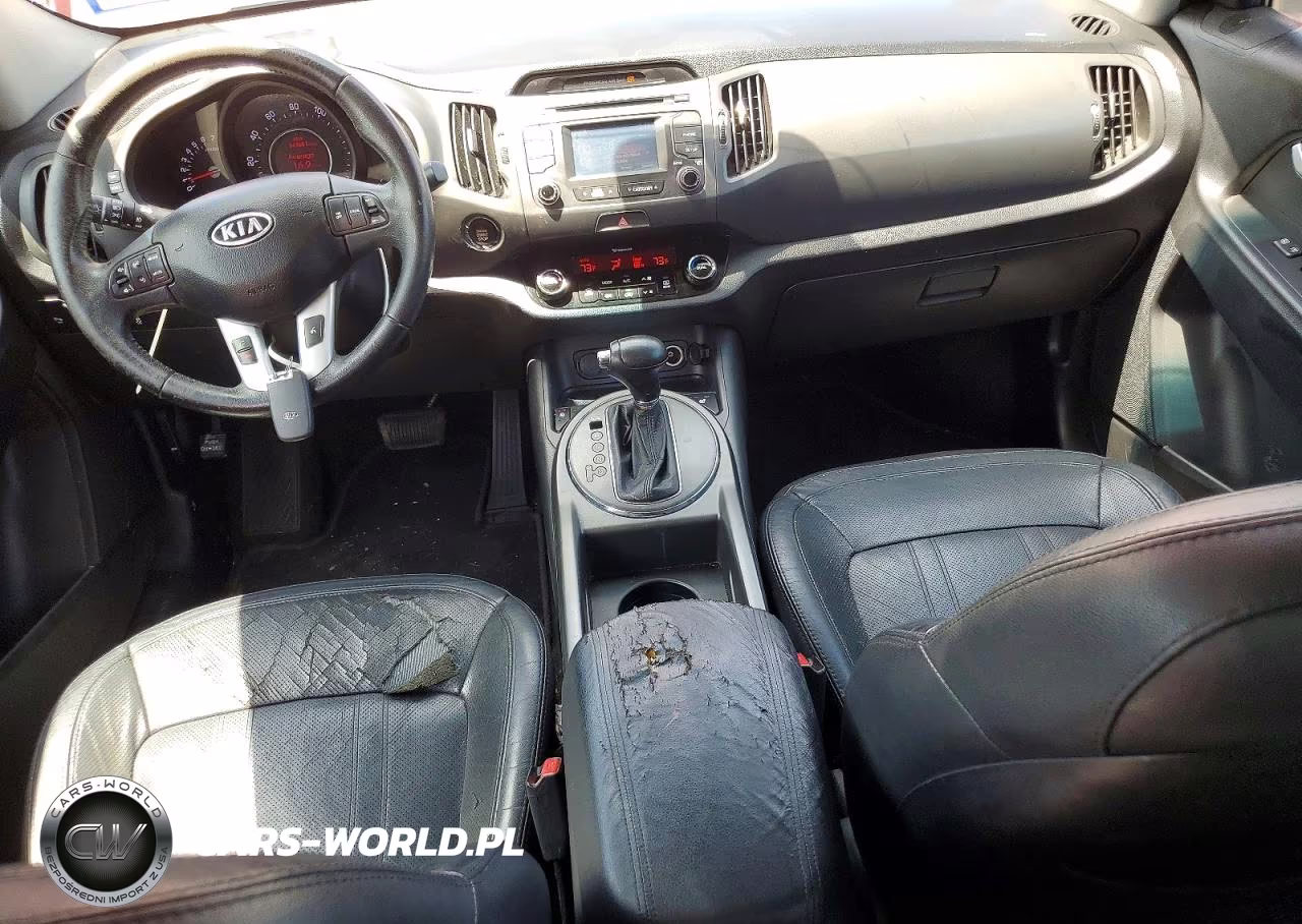 2012 Kia Sportage Ex VIN:KNDPC3A21C7261107 - 8
