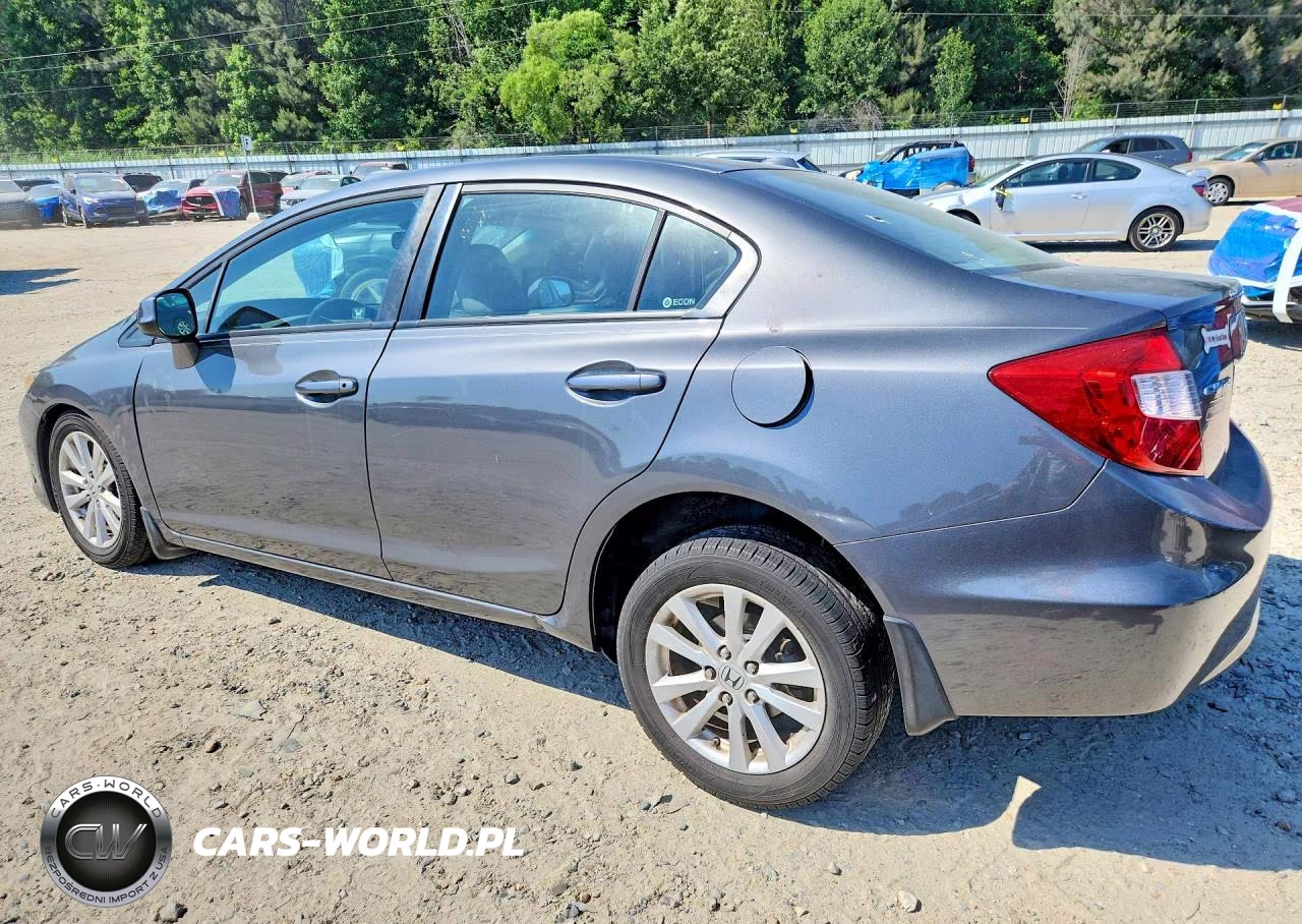 2012 Honda Civic Exl VIN:19XFB2F99CE021687 - 2