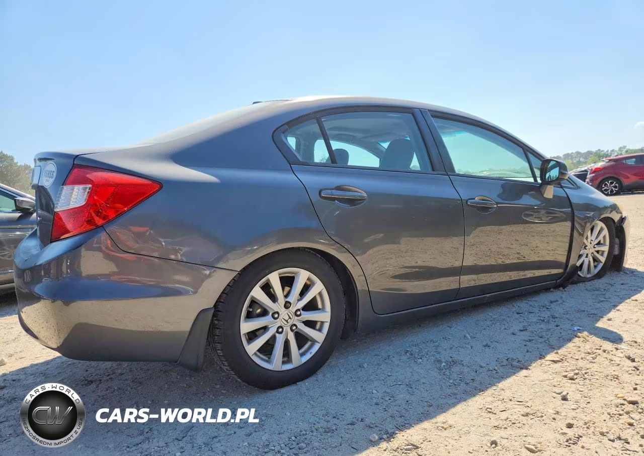 2012 Honda Civic Exl VIN:19XFB2F99CE021687 - 3