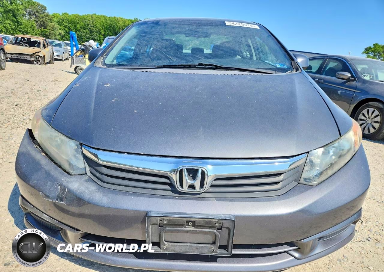 2012 Honda Civic Exl VIN:19XFB2F99CE021687 - 5