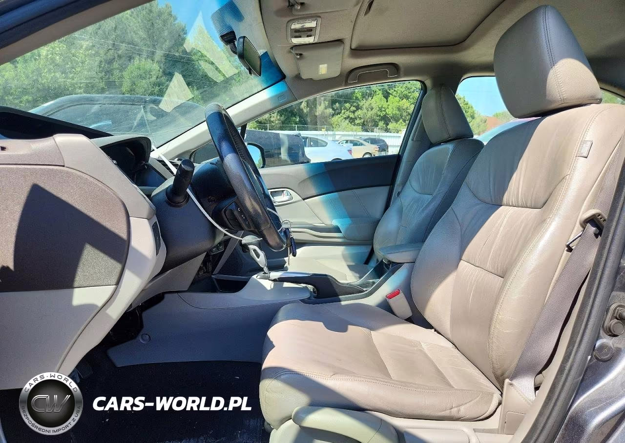 2012 Honda Civic Exl VIN:19XFB2F99CE021687 - 7