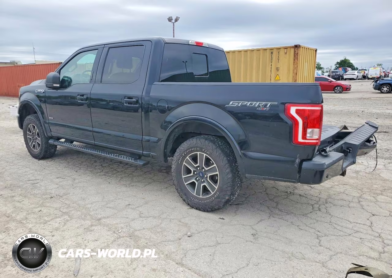 2016 Ford F150 Supercrew VIN:1FTEW1EP0GFD01245 - 2